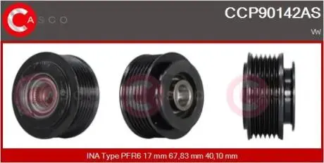 Шкив CASCO CCP90142AS