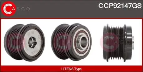 Шкив генератора CASCO CCP92147GS