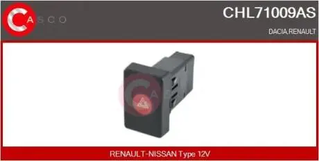 Переключатель CASCO CHL71009AS