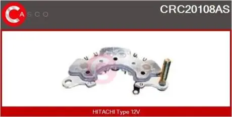 Диодный мост генератора CASCO CRC20108AS