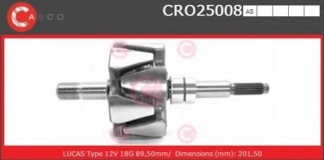 Ротор генератора CASCO CRO25008AS