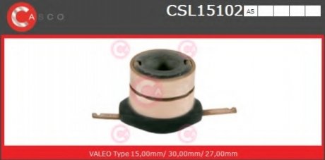 Комплектуючі генератора CASCO CSL15102AS (фото 1)