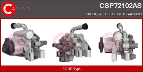 Насос гідропідсилювача CASCO CSP72102AS