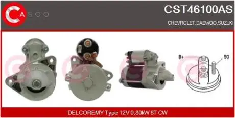 Стартер CASCO CST46100AS