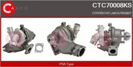 Турбина CASCO CTC70008KS