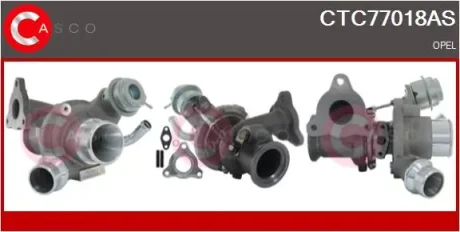 Турбина opel astra jk 1.6 cdti 15- CASCO CTC77018AS