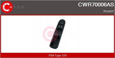 Кнопки стеклоподъемника CASCO CWR70006AS (фото 1)