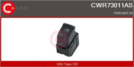 Кнопки стеклоподъемника CASCO CWR73011AS