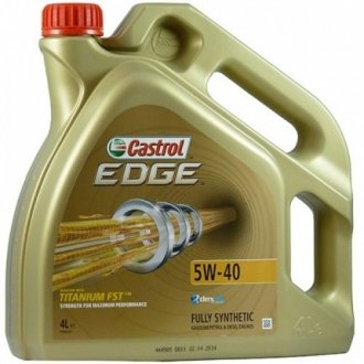 Масло моторное EDGE Titanium 5W40 C3 4л CASTROL 1535F3