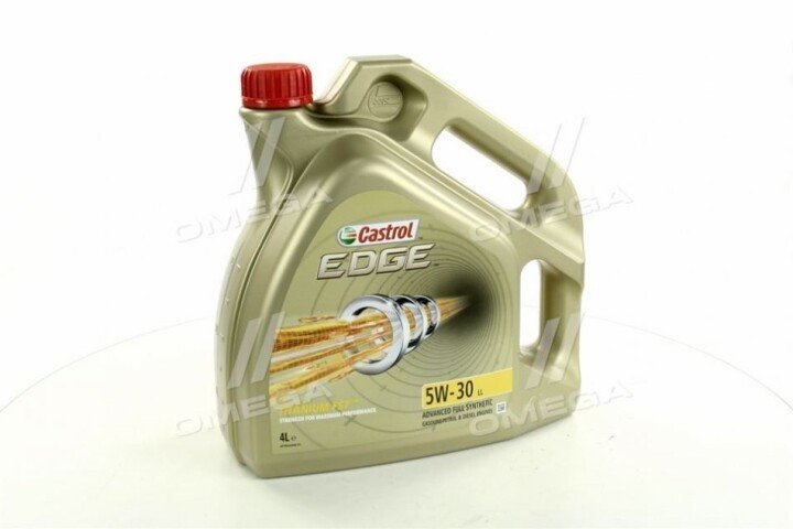 Масло моторное EDGE Titanium LL 5W30 4л CASTROL 15669A (фото 1)