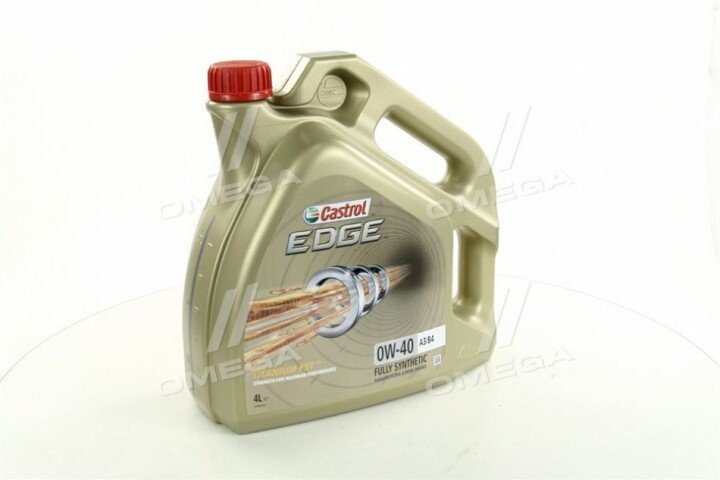 Олива двигуна EDGE Titanium FST 0W40 4л CASTROL 156E8C (фото 1)