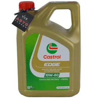 Масло двигателя EDGE Supercar Titanium FST 10W60 4л CASTROL 15A008