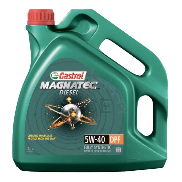 Олива моторна Magnatech Diesel DPF 5W40 C3 4л CASTROL 15C4AA (фото 1)