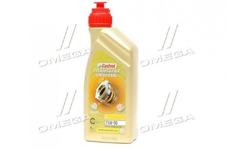 Олива трансмісійна SYNTRAX UNIVERSAL PLUS 75W90 1л CASTROL 15DD0D (фото 1)