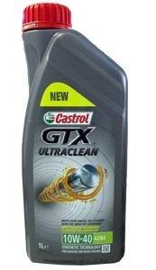 Масло моторное GTX Ultraclean 10W40 1л CASTROL 15DE17