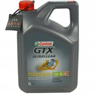 Олива моторна GTX Ultraclean 10W40 4л CASTROL 15DE18