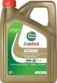 Олія моторна. EDGE 0W-20 LL IV CASTROL 15F612