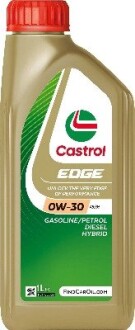 Олія ДВЗ 0W-30 EDGE ACEA A5/B5, 1л, синт. CASTROL 15F6A4