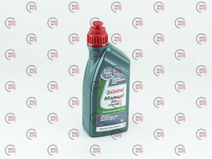 Масло трансмиссионное 80W-90 GL-4 Manual EP (1л) CASTROL 80W90 (фото 1)