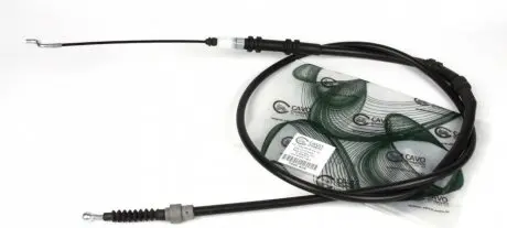 Трос ручника (задний) vw t5 04- (2015/1648mm) (длинная база) CAVO 7002 694