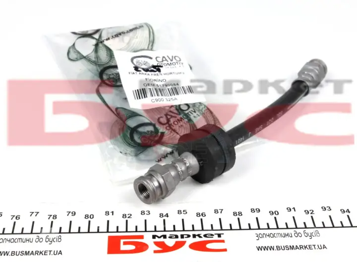 Шланг тормозной задний citroen nemo (08-) CAVO C900325A (фото 1)