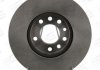 Гальмівний диск передній вентильований opel calibra vectra x20xev 95-03 CHAMPION 561960CH (фото 2)