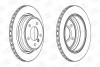 Диск гальмівний задній (ціна за 2шт.) bmw series 5, (e39) (96-) champi CHAMPION 562036CH (фото 2)