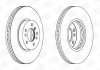 Тормозной диск передний bmw x3 (e83) x5 (e53) 00-11 CHAMPION 562134CH-1 (фото 1)