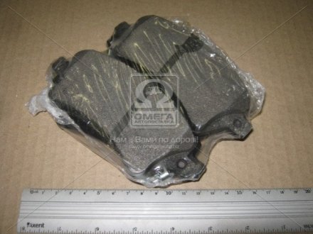 Комплект тормозных колодок, дисковый тормоз CHAMPION 572491CH (фото 1)