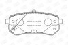 Тормозные колодки дисковые задние hyundai i10 i (pa) 07-|kia picanto i (sa) 04-1 CHAMPION 572527CH (фото 2)