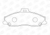 Mazda гальмівні колодки передні b-serie,bt-50,ford ranger 1.8/3.0 96- CHAMPION 572537CH (фото 1)