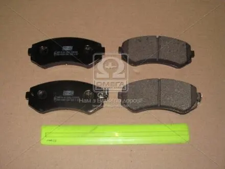 Колодки гальмівні дискові передні/задні nissan almera CHAMPION 572541CH