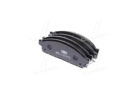 Комплект тормозных колодок, дисковый тормоз CHAMPION 572574CH