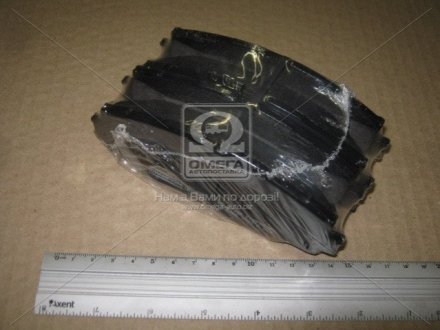 Комплект тормозных колодок, дисковый тормоз CHAMPION 572598CH (фото 1)