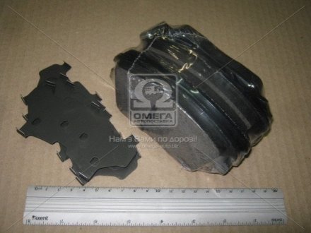 Тормозные колодки передние (17.5 мм) (система mando) hyundai kia 04- CHAMPION 572616CH