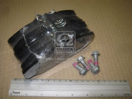 Комплект тормозных колодок, дисковый тормоз CHAMPION 573058CH (фото 1)