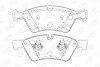 Гальмівні колодки передні (20.3 мм) (система ate) mb (w164/w211/w251/w463) 03- CHAMPION 573175CH (фото 2)