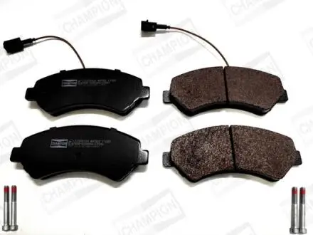 Тормозные колодки передние citroen jumper / fiat ducato / peugeot boxer CHAMPION 573261CH