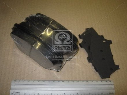Комплект тормозных колодок, дисковый тормоз CHAMPION 573269CH (фото 1)