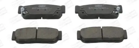 Тормозные колодки задние kia sorento/ssangyoung rodius, rexton, kyron CHAMPION 573676CH