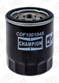 Масляний фільтр CHAMPION COF100104S (фото 1)