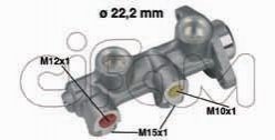Opel головний гальмівний циліндр d20,64mm astra/vectra 1,4-1,8/1,7d 91-/cor CIFAM 202-189