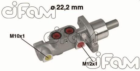 Citroen головний гальмівний циліндр xsara,peugeot 306 1.4-1.9d 97-00 abs 22.2 CIFAM 202-365