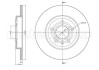 Гальмівний диск задн. exeo/a4/a4 05-13 CIFAM 800-855C (фото 1)