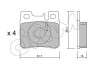 Гальмівні колодки зад. w124/202/210-96 (ate) CIFAM 822-203-0 (фото 1)
