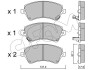 Колодки тормозные перед. corolla (04-13) CIFAM 822-446-0 (фото 1)