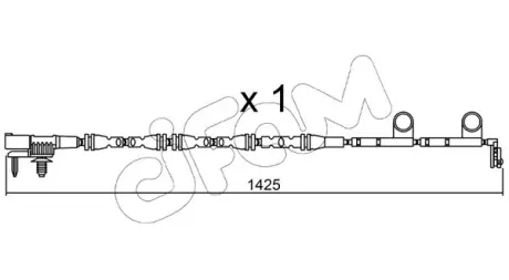 Датчик ABS пер. Range Rover IV 12--Range Rover Sport 13- CIFAM SU.316