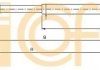 Трос, стоянкова гальмівна система COFLE 10.4611 (фото 1)