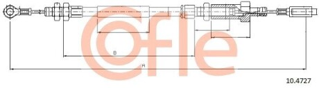 Трос, стоянкова гальмівна система COFLE 10.4727