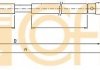 Трос, стояночная тормозная система COFLE 10.4733 (фото 1)